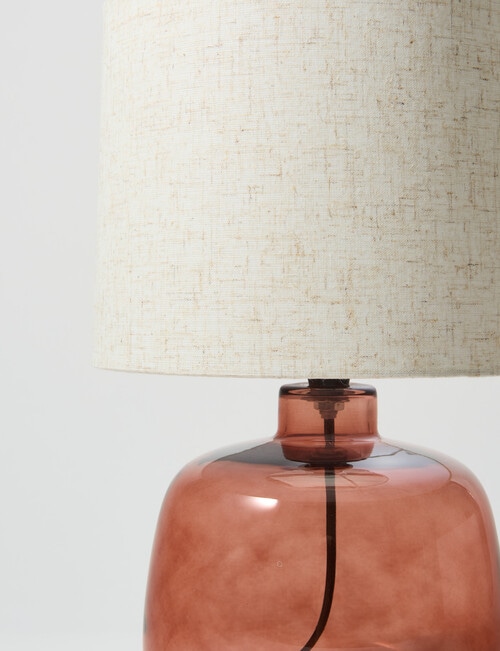 Salt&Pepper Monroe Table Lamp, Cinnamon product photo View 03 L