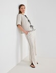 Mineral Haven Linen Wide Leg Pant, Natural product photo View 03 S
