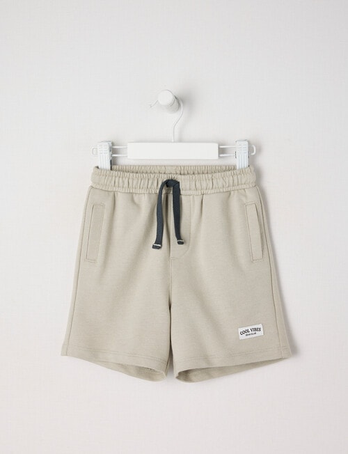 Teeny Weeny Cool Vibes Play Short, Sage product photo