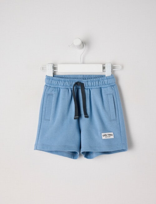 Teeny Weeny Cool Vibes Play Short, Ice Blue product photo