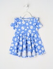 Teeny Weeny Play Time Daisy Low-High Dress, Blue product photo