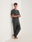 Mazzoni TENCEL Lounge Pant, Charcoal product photo View 03 S