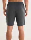 Mazzoni TENCEL Lounge Short, Charcoal product photo View 02 S