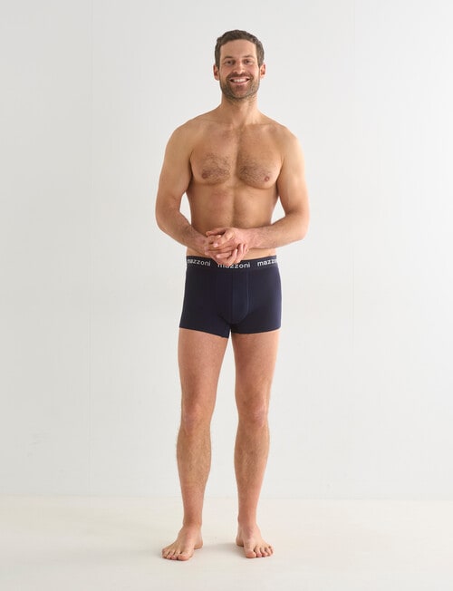 Mazzoni Plain Trunk Gift Box, Navy product photo View 03 L