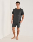 Mazzoni TENCEL Lounge Tee, Charcoal product photo View 03 S