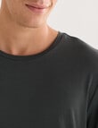 Mazzoni TENCEL Lounge Tee, Charcoal product photo View 04 S