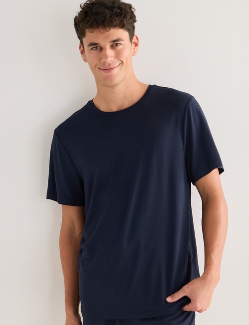 Mazzoni TENCEL Lounge Tee, Midnight Blue product photo