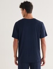 Mazzoni TENCEL Lounge Tee, Midnight Blue product photo View 02 S