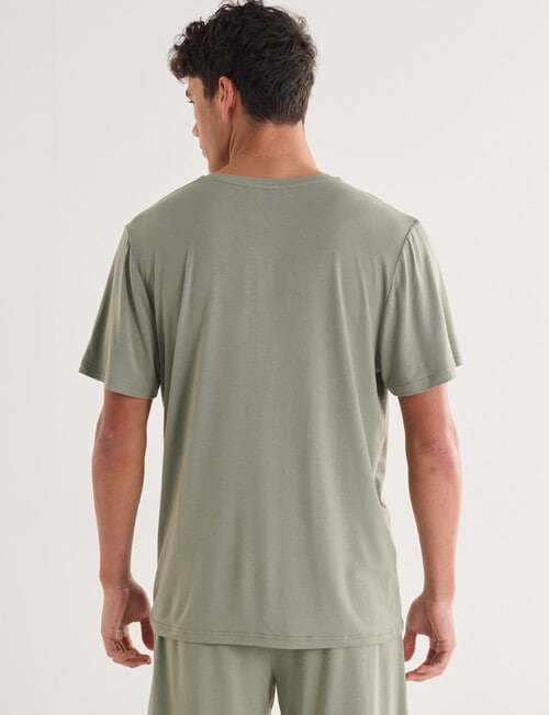 Mazzoni TENCEL Lounge Tee, Sage Green product photo View 02 L