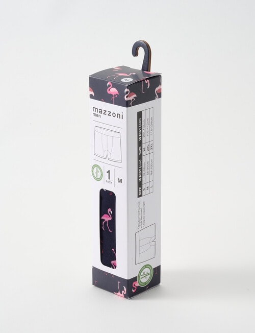 Mazzoni Printed Trunk Gift Box, Flamingo product photo View 05 L