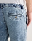 Tarnish Antonio Denim Shorts, Med Blue product photo View 05 S