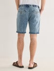Tarnish Antonio Denim Shorts, Med Blue product photo View 02 S