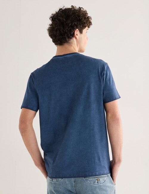 Tarnish Tiki Tee, Navy product photo View 02 L