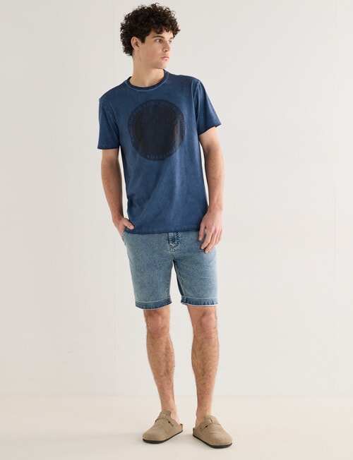 Tarnish Tiki Tee, Navy product photo View 03 L