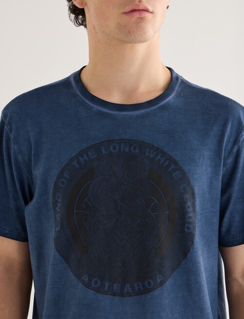 Tarnish Tiki Tee, Navy product photo View 04 L