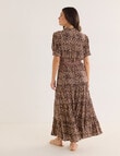 Whistle Shirred Waist Dress, Animal product photo View 02 S
