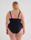 Zest Resort Curve Square Neck Panelled Suit, Black product photo View 02 S
