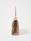Whistle Accessories Sparkle Top Handle Evening Bag, Rose Gold product photo View 04 S
