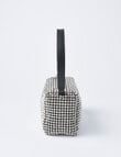 Whistle Accessories Square Sparkle Bag, Black product photo View 05 S