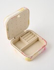 Boston + Bailey Square Printed Jewellery Box, Bright Bloom product photo View 02 S