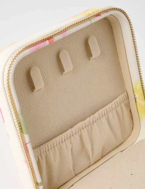 Boston + Bailey Square Printed Jewellery Box, Bright Bloom product photo View 04 L