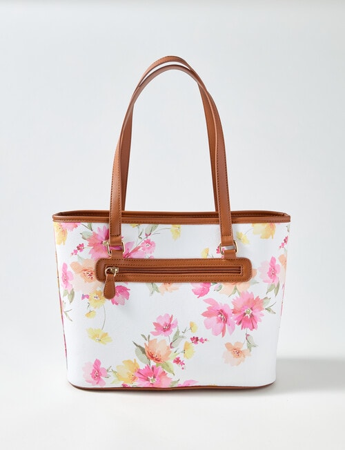 Boston + Bailey Printed Tote Bag, Bright Bloom product photo View 02 L