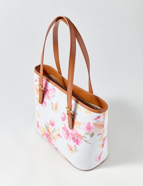Boston + Bailey Printed Tote Bag, Bright Bloom product photo View 03 L