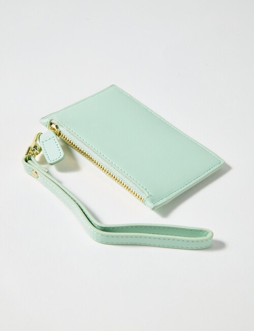 Boston + Bailey Wrist Handle Card Holder, Mint product photo View 02 L