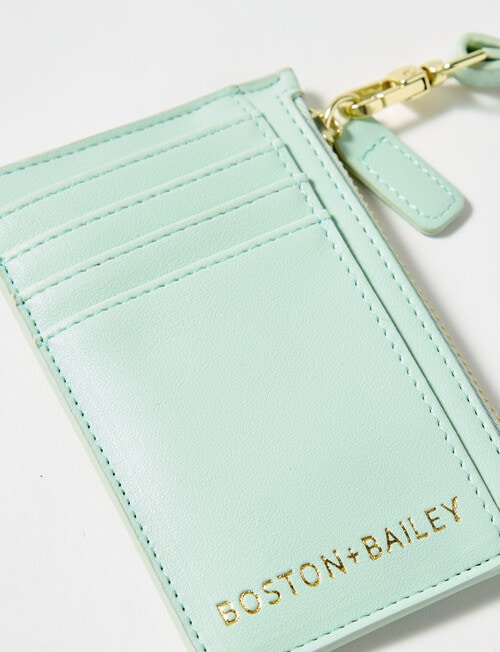 Boston + Bailey Wrist Handle Card Holder, Mint product photo View 03 L