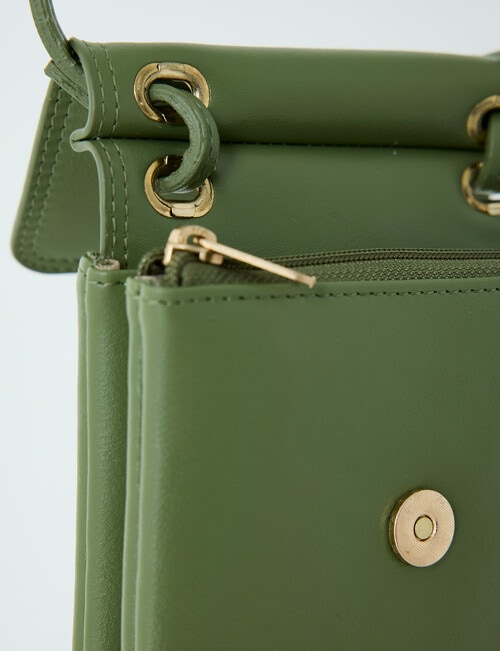Whistle Accessories Phone Crossbody Bag, Olive product photo View 05 L