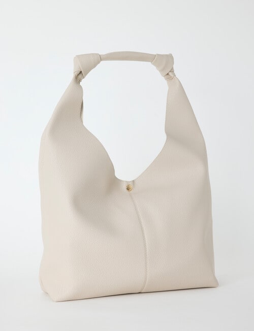 Whistle Accessories Knot Handle Tote Bag, Stone product photo View 04 L