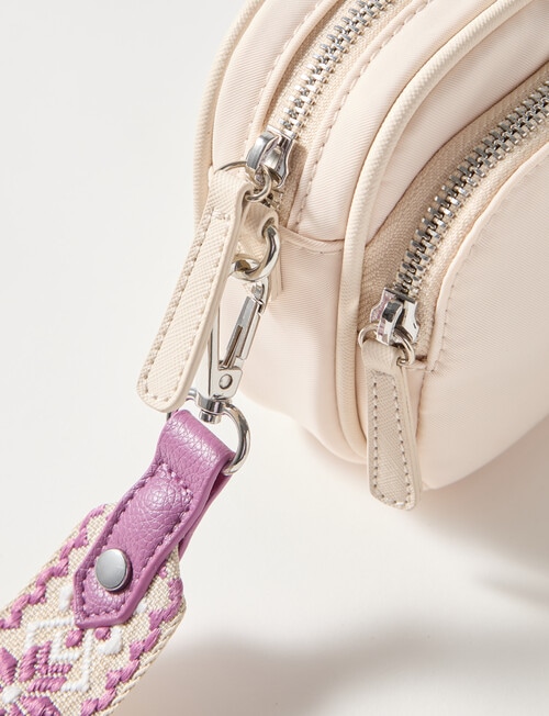 Zest Rory Crossbody Bag, Ecru product photo View 06 L