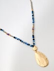 Whistle Accessories Long Bead Pendant Necklace, Multi product photo View 02 S