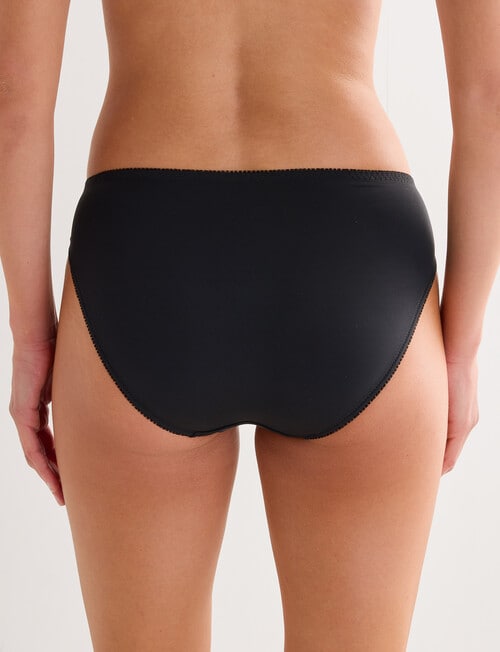 Lyric Lace Top Bikini Brief, Black product photo View 02 L