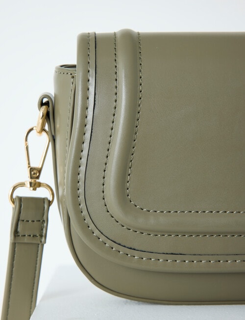 Whistle Accessories Foldover Crossbody Bag, Olive product photo View 04 L