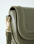 Whistle Accessories Foldover Crossbody Bag, Olive product photo View 05 S