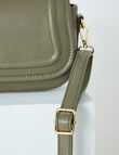 Whistle Accessories Foldover Crossbody Bag, Olive product photo View 07 S