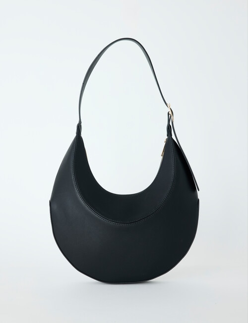 Whistle Accessories Round Shoulder Bag, Black product photo View 02 L