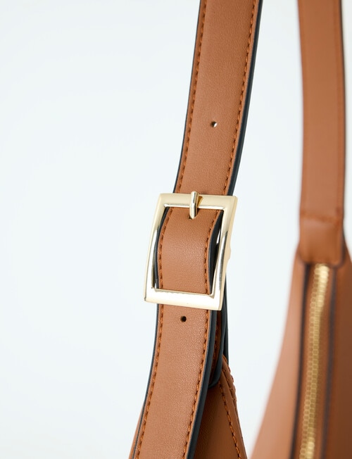 Whistle Accessories Round Shoulder Bag, Tan product photo View 06 L