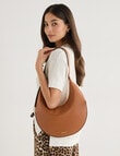 Whistle Accessories Round Shoulder Bag, Tan product photo View 08 S