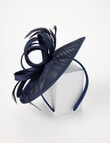 Whistle Accessories Lillian Fascinator, Navy product photo