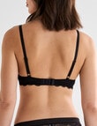 Lyric Harper Push Up Bra, Black, A-D product photo View 02 S