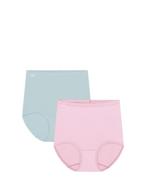 Sloggi Maxi Brief, 2-Pack, Blue Crocus & Opale product photo