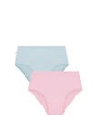 Sloggi Hikini Brief, 2-Pack, Blue Crocus & Opale product photo