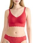 Sloggi Zero Feel Bliss Bralette, Red product photo