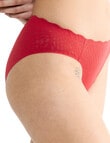 Sloggi Zero Feel Bliss High Leg Brief, Red product photo View 03 S