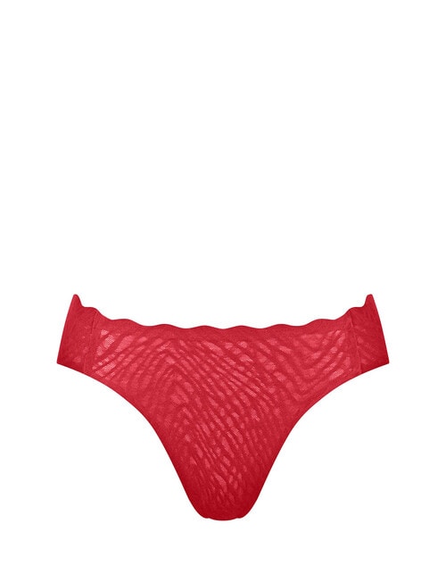 Sloggi Zero Feel Bliss High Leg Brief, Red product photo View 04 L