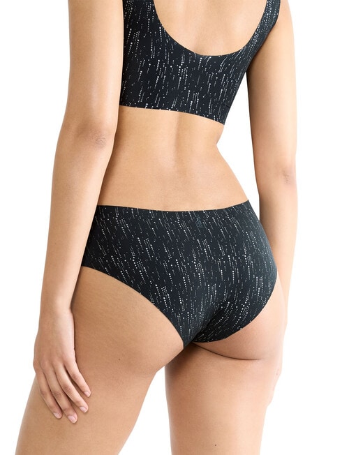 Sloggi Zero Feel Festive Hipster Brief, Black product photo View 02 L
