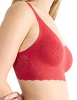 Sloggi Zero Feel Bliss Bralette, Red product photo View 03 S