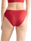 Sloggi Zero Feel Bliss High Leg Brief, Red product photo View 02 S